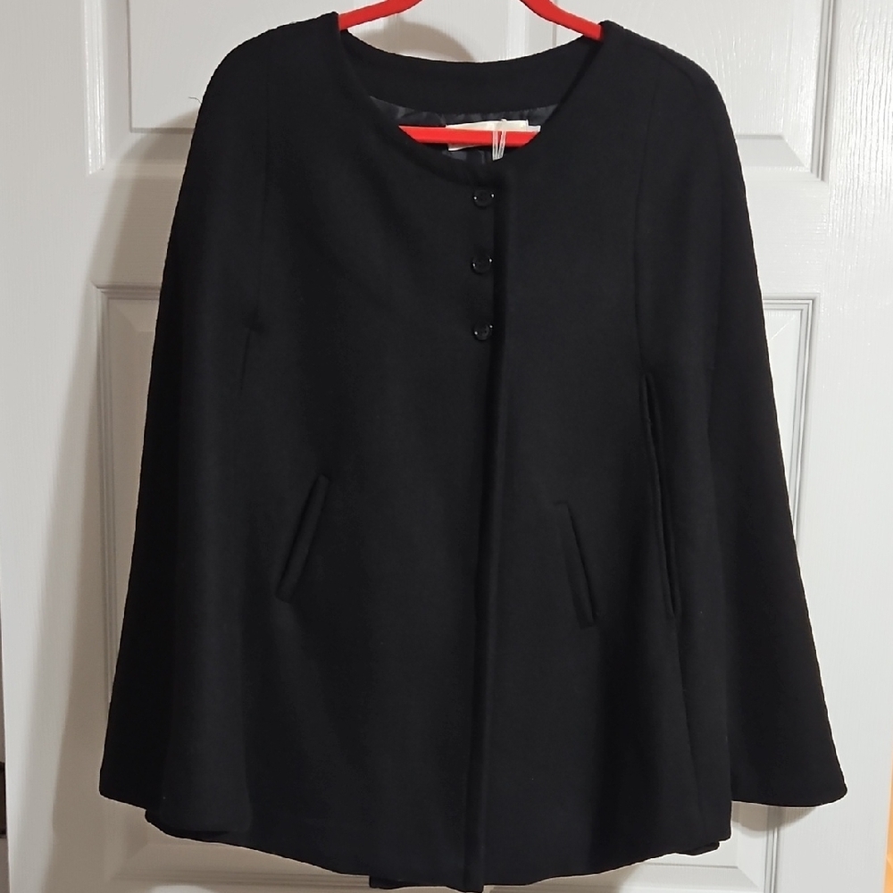 Black Cape Coat
